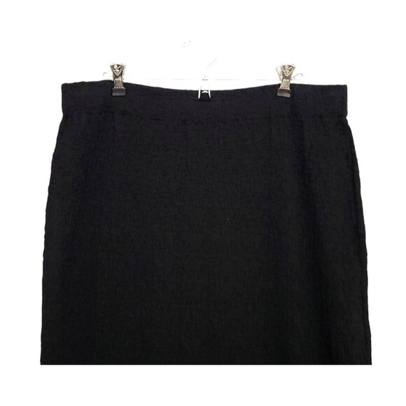 VINCE Smocked Cotton-Blend Skirt Textured Midi - Picture 3 of 11